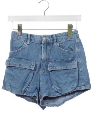 Dámske kraťasy  Bershka, Veľkosť XS, Farba Modrá, Cena  9,95 €