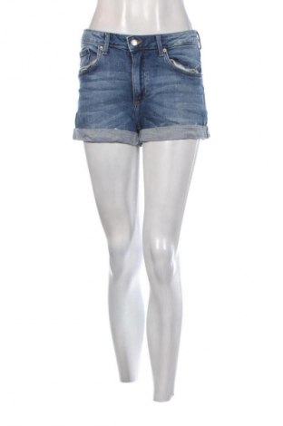 Pantaloni scurți de femei H&M, Mărime S, Culoare Albastru, Preț 58,99 Lei