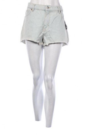 Pantaloni scurți de femei H&M, Mărime XXL, Culoare Albastru, Preț 100,99 Lei