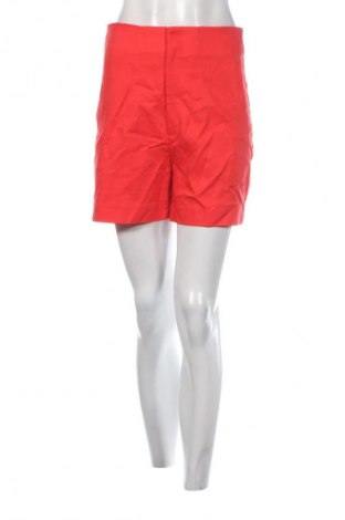Pantaloni scurți de femei Stradivarius, Mărime M, Culoare Roșu, Preț 41,99 Lei