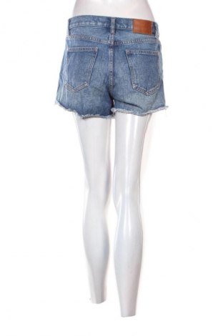 Pantaloni scurți de femei Zara, Mărime M, Culoare Albastru, Preț 70,99 Lei