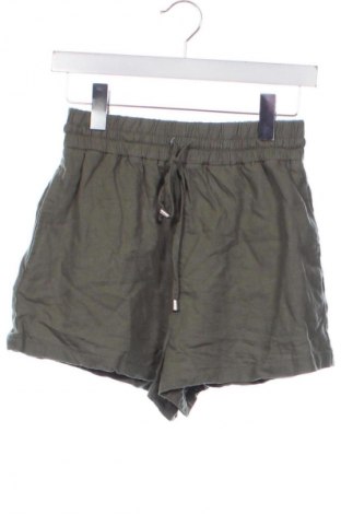 Pantaloni scurți de femei Zara, Mărime XS, Culoare Verde, Preț 52,63 Lei