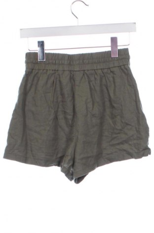 Pantaloni scurți de femei Zara, Mărime XS, Culoare Verde, Preț 52,63 Lei