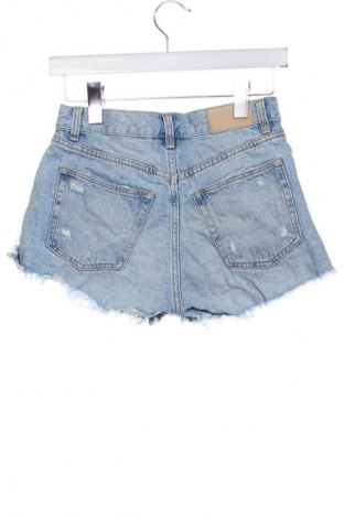 Дамски къс панталон Zara, Размер XS, Цвят Син, Цена 21,99 лв.