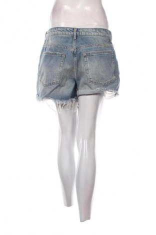 Pantaloni scurți de femei Zara, Mărime L, Culoare Albastru, Preț 130,99 Lei