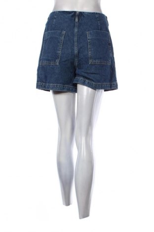 Pantaloni scurți de femei Zara, Mărime M, Culoare Albastru, Preț 71,99 Lei