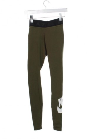 Damskie legginsy Nike, Rozmiar XS, Kolor Zielony, Cena 134,99 zł
