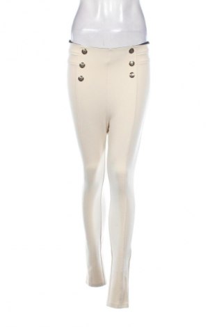 Damskie legginsy Zara, Rozmiar M, Kolor ecru, Cena 36,78 zł