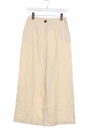 Dámské kalhoty  Bershka, Velikost XS, Barva Béžová, Cena  469,00 Kč