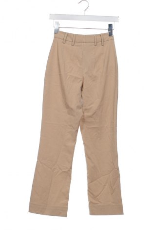 Pantaloni de femei Bershka, Mărime XS, Culoare Bej, Preț 98,99 Lei