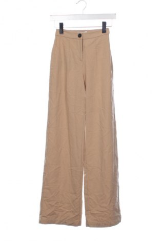 Dámské kalhoty  Bershka, Velikost XXS, Barva Béžová, Cena  779,00 Kč