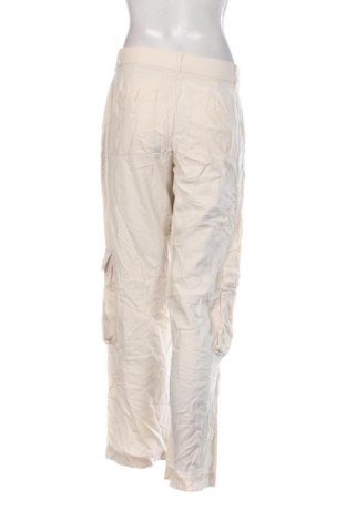 Pantaloni de femei H&M, Mărime M, Culoare Ecru, Preț 89,99 Lei