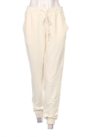 Pantaloni de femei H&M, Mărime M, Culoare Ecru, Preț 98,99 Lei
