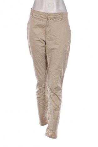 Pantaloni de femei H&M L.O.G.G., Mărime XL, Culoare Bej, Preț 163,99 Lei