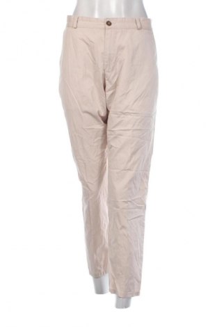 Pantaloni de femei Mo Casual, Mărime L, Culoare Bej, Preț 98,99 Lei