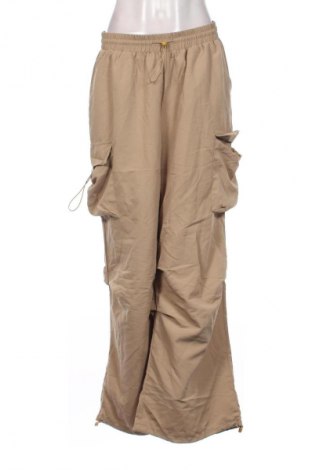 Pantaloni de femei SHEIN, Mărime L, Culoare Bej, Preț 98,99 Lei