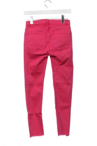 Damskie spodnie Zara, Rozmiar XS, Kolor Różowy, Cena 62,07 zł