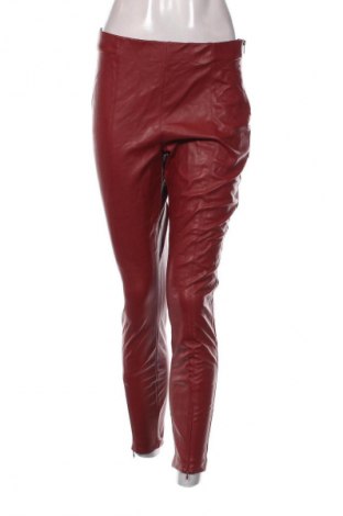 Damskie spodnie Zara, Rozmiar L, Kolor Czerwony, Cena 88,99 zł