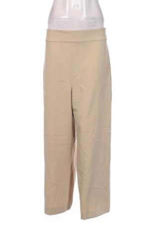 Damenhose Zara, Größe L, Farbe Beige, Preis 18,99 €