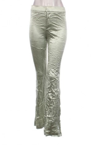 Pantaloni de femei Zara, Mărime M, Culoare Verde, Preț 91,99 Lei