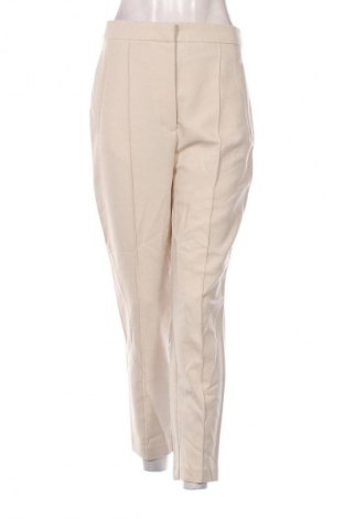 Pantaloni de femei Zara, Mărime S, Culoare Ecru, Preț 210,99 Lei