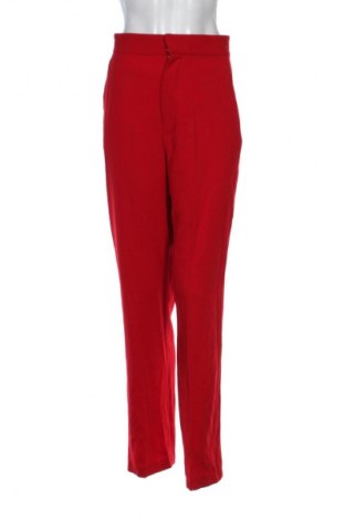 Pantaloni de femei Zara, Mărime S, Culoare Roșu, Preț 91,99 Lei