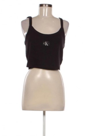 Γυναικείο αμάνικο μπλουζάκι Calvin Klein Jeans, Μέγεθος XL, Χρώμα Μαύρο, Τιμή 30,99 €
