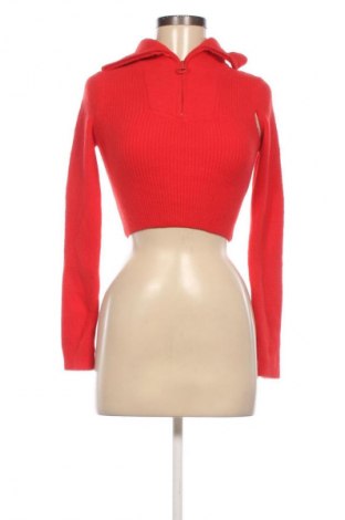 Dámský svetr Bershka, Velikost S, Barva Červená, Cena  367,00 Kč