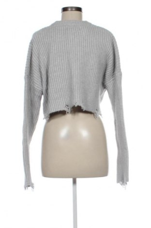 Damenpullover Bershka, Größe L, Farbe Grau, Preis € 20,99