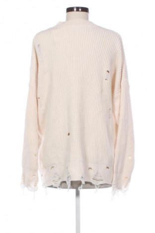 Damenpullover Unbranded, Größe XXL, Farbe Ecru, Preis 20,99 €