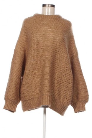 Pulover de femei Zara Knitwear, Mărime S, Culoare Maro, Preț 91,99 Lei