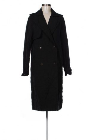 Damen Trenchcoat Stradivarius, Größe L, Farbe Schwarz, Preis 46,99 €