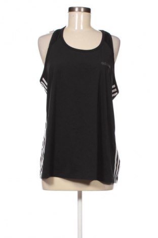 Damen Sporttop Adidas, Größe XL, Farbe Schwarz, Preis 23,99 €