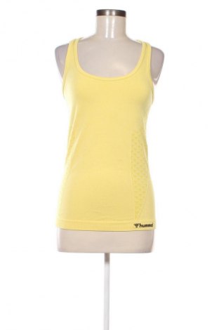 Дамски спортен топ Hummel, Размер M, Цвят Жълт, Цена 26,00 лв.
