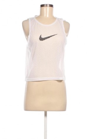 Γυναίκειο αθλητικό τοπ Nike, Μέγεθος S, Χρώμα Λευκό, Τιμή 17,36 €