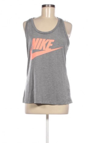 Damen Sporttop Nike, Größe M, Farbe Grau, Preis 23,99 €