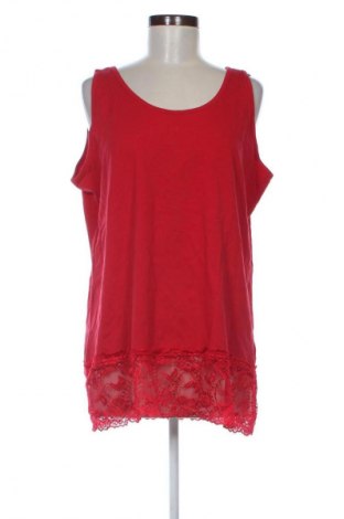 Top de femei Laura Torelli, Mărime XXL, Culoare Roșu, Preț 91,99 Lei
