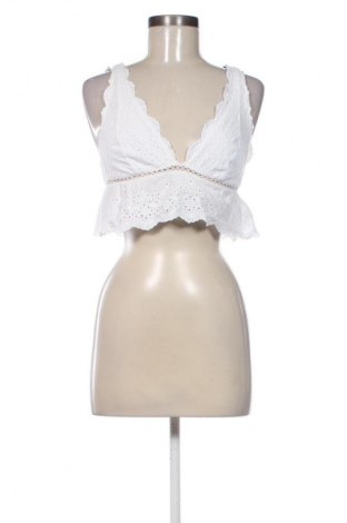 Damski top Oysho, Rozmiar M, Kolor Biały, Cena 62,07 zł