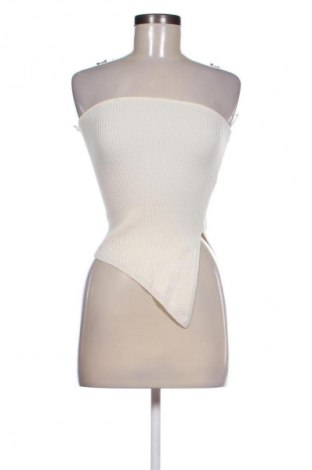 Damski top Stradivarius, Rozmiar XS, Kolor ecru, Cena 95,99 zł