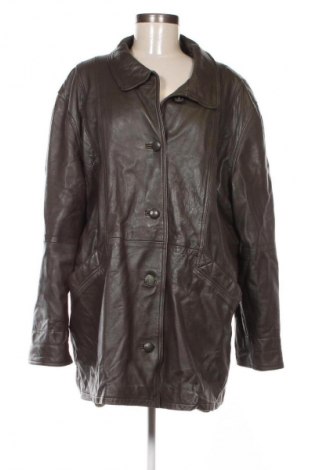 Damen Lederjacke Barisal, Größe XL, Farbe Grün, Preis 66,99 €