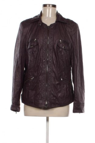 Geacă de piele pentru femei Bonita, Mărime XL, Culoare Mov, Preț 196,99 Lei