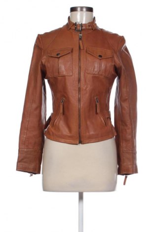 Damen Lederjacke Gipsy, Größe S, Farbe Orange, Preis 80,00 €