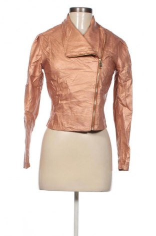 Geacă de piele pentru femei Much Money, Mărime XS, Culoare Mov deschis, Preț 84,99 Lei