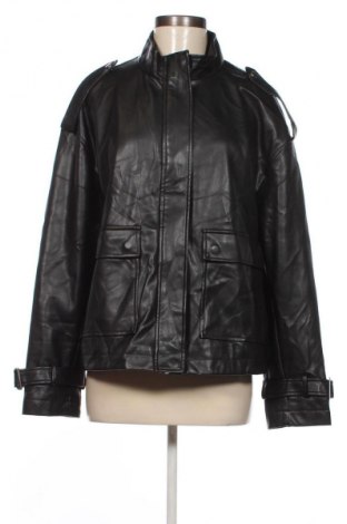 Damen Lederjacke NA-KD, Größe M, Farbe Schwarz, Preis € 17,99