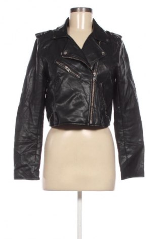 Dámská kožená bunda  Pull&Bear, Velikost M, Barva Černá, Cena  939,00 Kč
