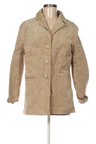 Női bőrdzseki Unbranded, Méret L, Szín Bézs, Ár 19 550 Ft