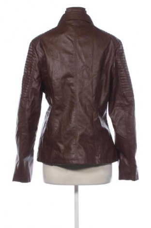 Geacă de piele pentru femei Unbranded, Mărime XL, Culoare Maro, Preț 196,99 Lei
