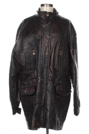 Geacă de piele pentru femei Unbranded, Mărime XXL, Culoare Negru, Preț 332,99 Lei