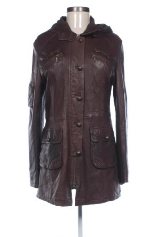 Damen Lederjacke Unbranded, Größe XL, Farbe Braun, Preis 40,99 €