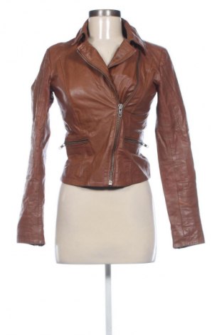 Damen Lederjacke VILA, Größe XS, Farbe Braun, Preis € 61,99